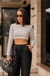 Fashions • Женские штаны из эко-кожи Step Fashions 50-52 черный (1716-фг) - изображение 2