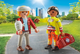 Zestaw figurek Playmobil Duo Pack Sanitariusz z pacjentem 71506 (4008789715067) - obraz 3