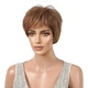 Парик короткий темно-русый Medium Brown, DC197-1 - изображение 1