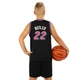 Форма баскетбольная детская NBA клуб Miami 22 NB-Sport размер XL/28 134-150 см цвет черный-фуксия BA-3769 - изображение 5