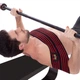 Слінгшот для жиму лежачи 60x12см Поліестер BENCH PRESS BAND SLING SHOT VALEO чорно-червоний BC-1828-60 - зображення 7