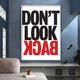 Картина на холсте для интерьера 50х70см - Don't look back - изображение 3