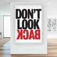 Картина на холсте для интерьера 50х70см - Don't look back - изображение 5