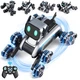 Восьмиколесная трюковая собака робот на радиоуправлении Stunt eight-wheel robot dog - изображение 6