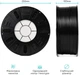 PETG-пластик Creality x Artline Filament для 3D принтера 1.75 мм 3 кг Чорний (3399010140) - зображення 6