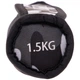 Гантели для фитнеса с мягкими накладками Zelart Pro (2x1,5кг) (2шт, наполнитель-металл.шарики, серый) (FI-5730-3) - изображение 3