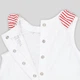 Детский летний сарафан для девочки Chicco 03592-037 68 см Белое (8054707595194) - изображение 4