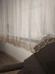Тюль Троя №218 Белая с серым кружевом Ришелье 400х155 см (ROZ6400075929) - изображение 4