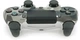 Бездротовий геймпад Brazzers для PS4 Wireless DualShock 4, роз'єм для навушників, LED light bar, 3.7V, 600mAh, Blister-box Haki-Silver (YT35967) - зображення 2