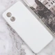 Силиконовый чехол Epik Candy Full Camera для Oppo A78 4G Белый / White - изображение 2