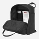 Рюкзак тканинний 7 л Fjallraven Re-Kanken Mini 23549.550 Чорний (7323450260262) - зображення 4