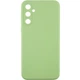 Чехол Fiji Style для Samsung Galaxy A55 5G (A556) силикон бампер с защитой блока камер фисташковый - изображение 1