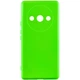 Чехол на Xiaomi Redmi A3 / для Ксяоми, сяоми, ксиоми редми А3 силикон Салатовый / Neon green - изображение 1