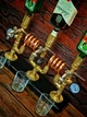 Тройной дозатор для алкоголя Золотой хром - изображение 5