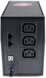 ДБЖ Powercom RPT-600AP IEC - зображення 3