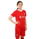 Форма футбольная детская с символикой футбольного клуба LIVERPOOL домашняя 2024 SP-Planeta CO-6327 (полиэстер, размер 26, красный-белый) - изображение 9