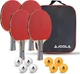 Набор для настольного тенниса Joola Team School 4 Bats 8 Balls (54825) (930798) - изображение 1