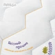 Дитяча ковдра Comfort ТM PAPAELLA 100х135 см, антиалергенна зигзаг біла (8-8723*005) - зображення 6