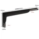 Мощный кронштейн для полочек на стену Jinrongda Bracket-L 43cm (Черный) - изображение 2
