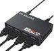 HDMI сплиттер FULL HD 2k 1080 на 4 порта 1 вход ->на 4 экрана разветвитель Splitter разветвитель повторитель (555281274-1) Черный - изображение 4