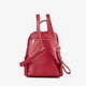Рюкзак женский кожаный Regina Notte Backpack 2913 Гранатовый - изображение 4