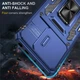 Ударостійкий чохол Camshield Army Ring для Xiaomi Poco X6 / Note 13 Pro 5G Синій/Navy - изображение 6