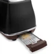 Тостер DELONGHI Icona Vintage CTOV2103.BK - изображение 3