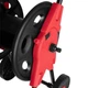 Катушка для шланга Intertool до 45 м шланга 1/2" с колесами сталь + ABS пластик вес 2 кг черная с красным (000044086) - изображение 8