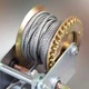 Лебідка барабанна ручна Intertool 900 кг трос 4.5 мм довжина 10 м гаражна автолебідка для авто квадроцикла (000006510) - зображення 9