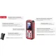 Дальномер лазерный Intertool 40 м точность +/- 2 мм память на 30 значений измерение углов цветной LCD дисплей (000068991) - изображение 12