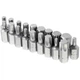 Набор звезд и шестигранников Intertool 40 шт torx hex spline инструментальная сталь удлиненные в кейсе (000006285) - изображение 6