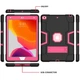 Чехол ARM Pro Apple iPad 5 (9.7") 2017 противоударный с откидной подставкой Black/Rose - изображение 6