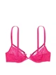 Жіночий комплект (бюст+трусики стрінги) Victoria's Secret (144000415904) Shine Strappy Unlined 70B/XS рожевий - зображення 2