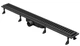 Трап линейный KOLLER POOL Aqua 70 см с решеткой Line Matt Black - изображение 1