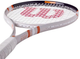 Тенісна ракетка Wilson Roland Garros Triumph TNS RKT3 WR127110U3 4 3/8 white/ green/ orange (0097512652575) - зображення 4