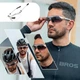 Спортивные солнцезащитные очки фотохромные ROCKBROS 10142 UV400 Черный с красным (RB-10141-2401) - изображение 2