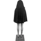 Плащ оксамит короткий Seta Decor 15-722BLK-S One Size Чорний - зображення 4
