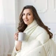 Одеяло Wool Classic шерстяное IDEIA зимнее 200х220 см, шерсть, теплое одеяло, натуральное, овечья шерсть - изображение 12