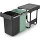 Бак для сміття Brabantia Sort&Go 15 л x 2 шт м'ятно-сірий 232503 (00801259) - зображення 4