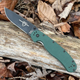 Ніж Ontario Rat Model 1 Forest Green G-10 S35VN Black - 8991 - зображення 6