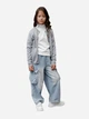 Подростковая кофта на пуговицах для девочки ARTKNIT Дженис 140-146 см Серая (4823093458895) - изображение 2