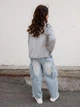 Подростковая кофта на пуговицах для девочки ARTKNIT Дженис 140-146 см Серая (4823093458895) - изображение 3