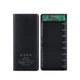 Корпус портативна зарядка Power Bank 8х18650 чорна - зображення 5