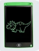 Планшет для малювання 8,5" Одноколірний Графічний LCD планшет. Колір зелений (8169) - зображення 2