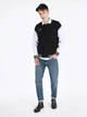 Бомбер мужской Colin's CL1064694BLK S Black (8683197785404) - изображение 3