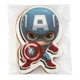 Пряник медово-имбирный с пищевой печатью "Крафт пряник" "Captain America - Капитан Америка" 45 г - изображение 2
