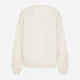 Свитшот оверсайз женский Leinle 1628 3XL Молочный (4821628336067) - изображение 2