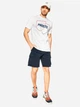 Шорты хлопковые длинные мужские Calvin Klein 762062745 32 Синие (1159812358) - изображение 2