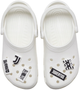 Przypinki jibbitz Crocs Juventus 5 szt Biały/Czarny (0196265483181) - obraz 3