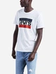 Футболка бавовняна довга чоловіча Levi's 713246391 2XL Біла (1159812692) - зображення 3
